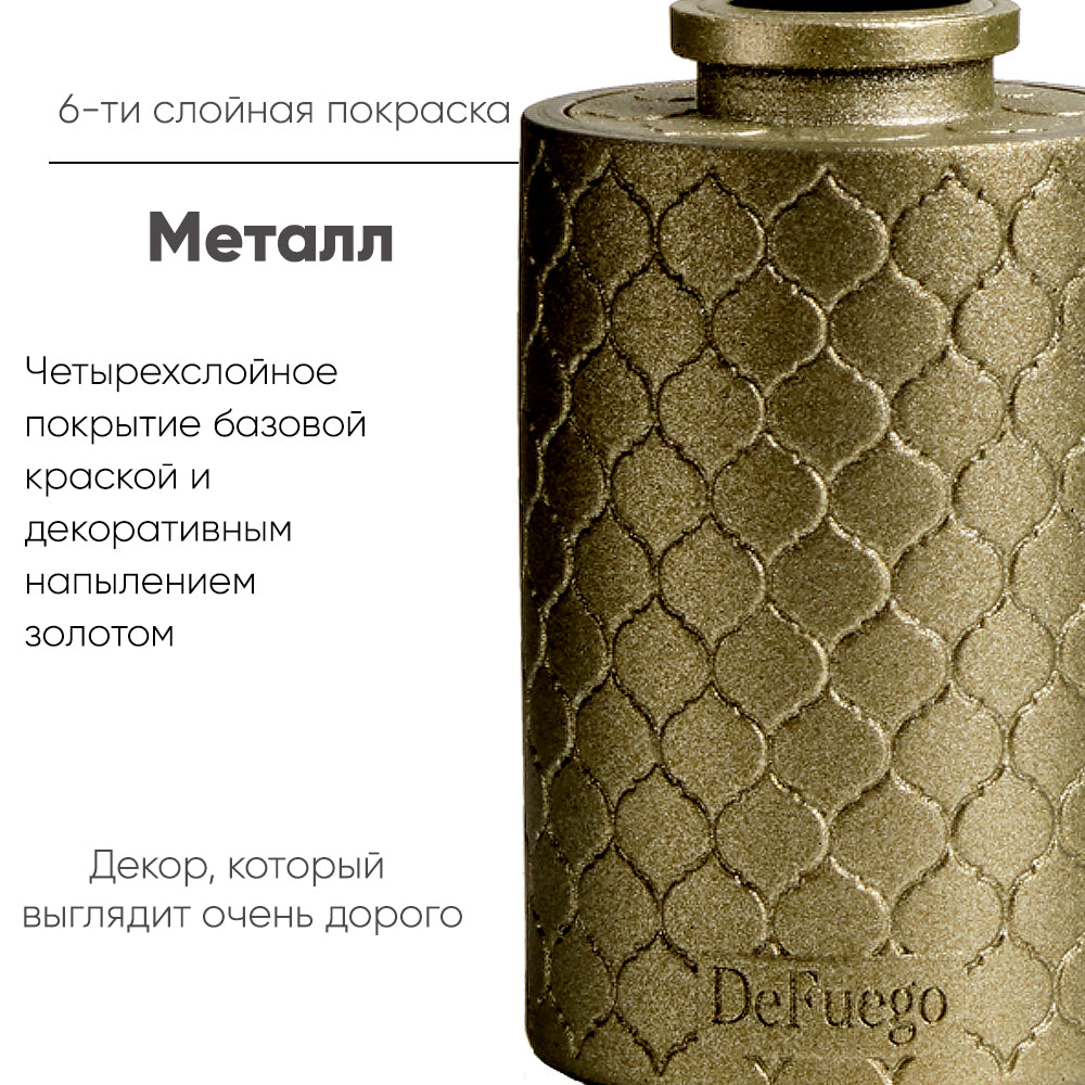 Набор «Венское Рождество» — диффузор Восток (античное золото) + текстильный спрей