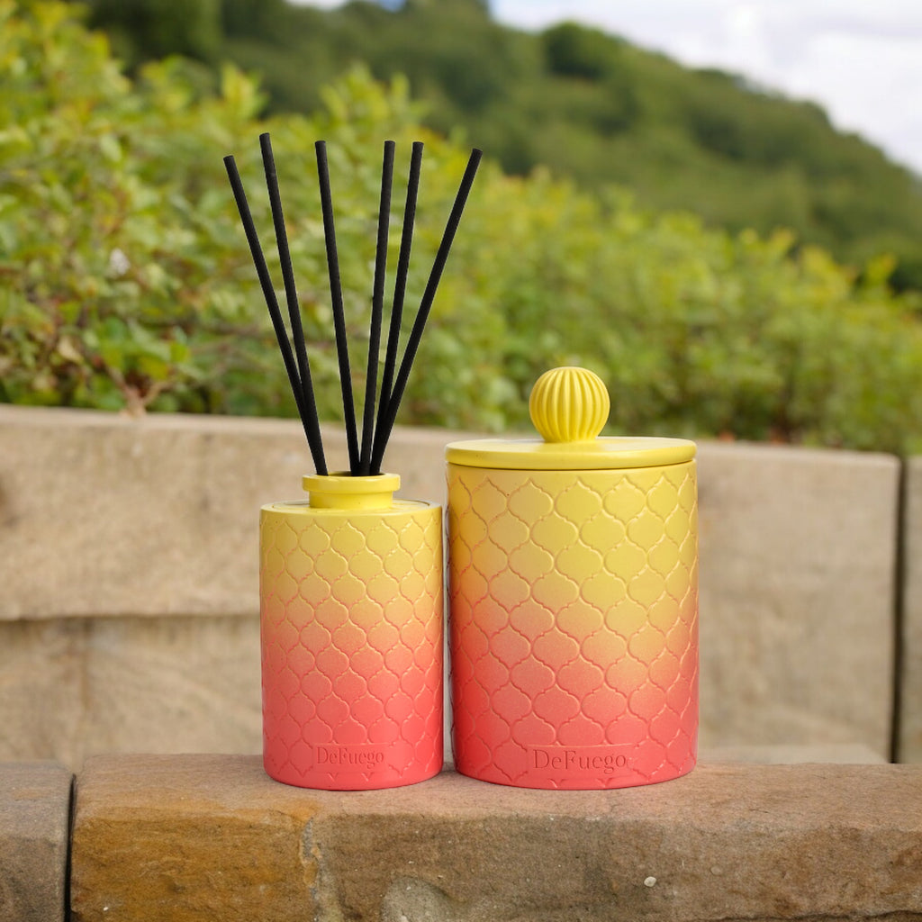 Ароматическая свеча "Шум Бангкока" DeFuego Восток рассвет, 200 мл