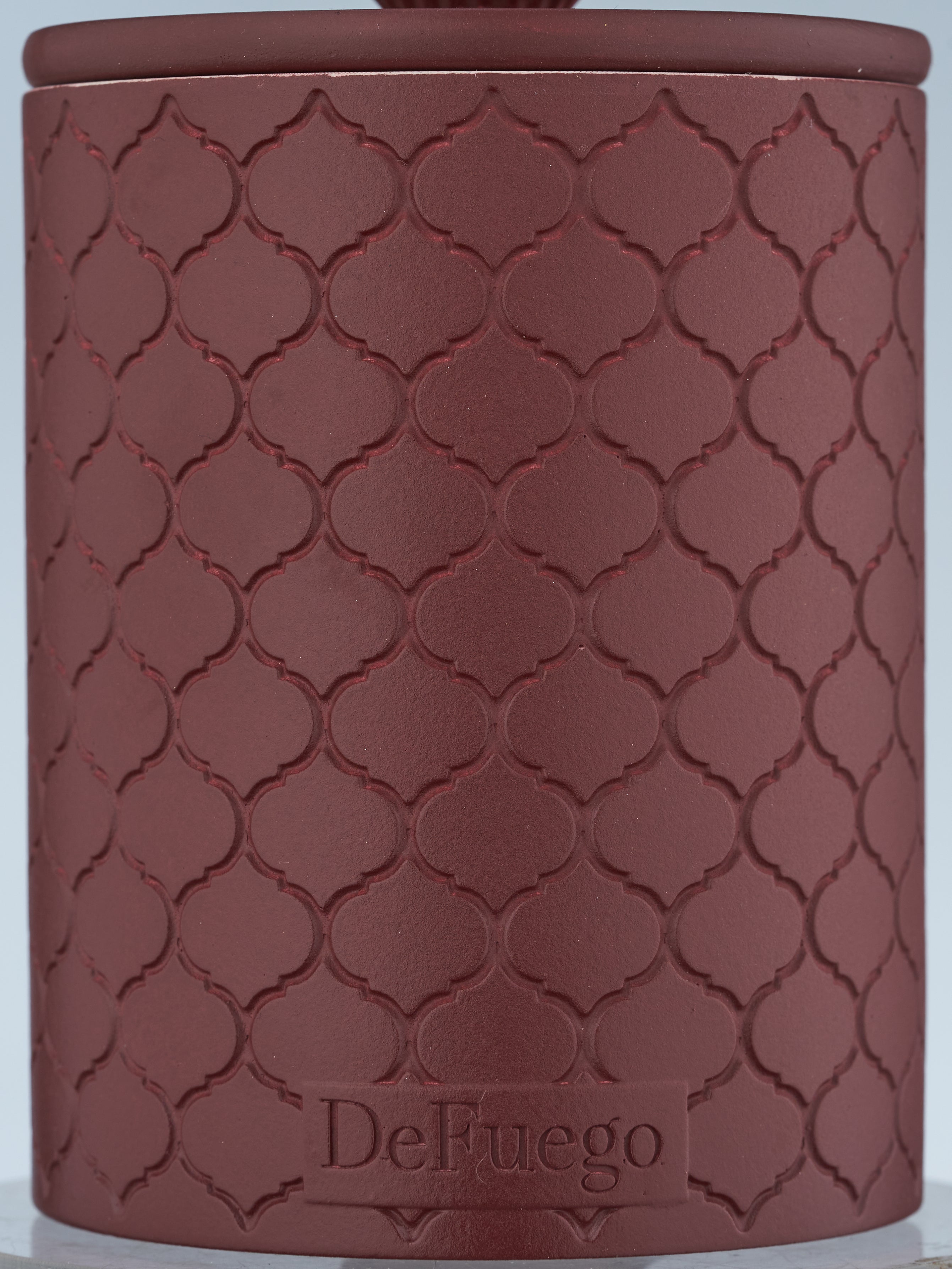 Ароматическая свеча "Темный Бархат" DeFuego Восток бархат, 200 мл