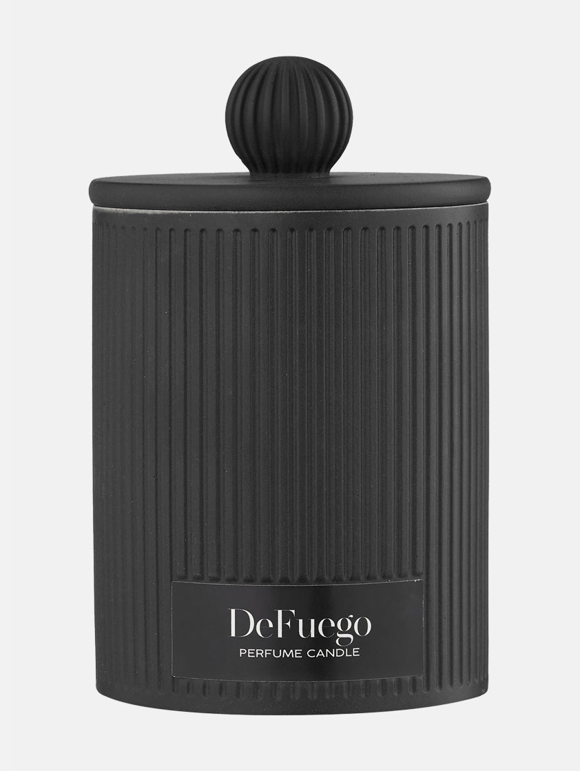 Ароматическая свеча "Перуанский Саботаж" DeFuego Греция черный, 200 мл