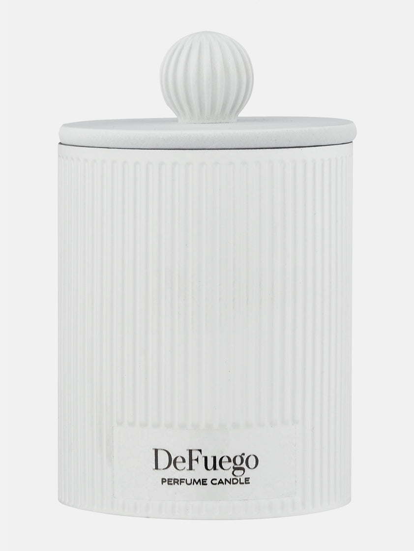 Ароматическая свеча "Креольские сады" DeFuego Греция белый, 200 мл