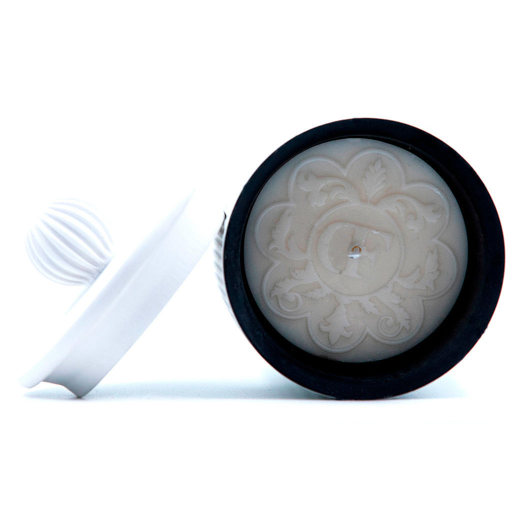 Ароматическая свеча "Креольские сады" DeFuego Греция белый, 200 мл