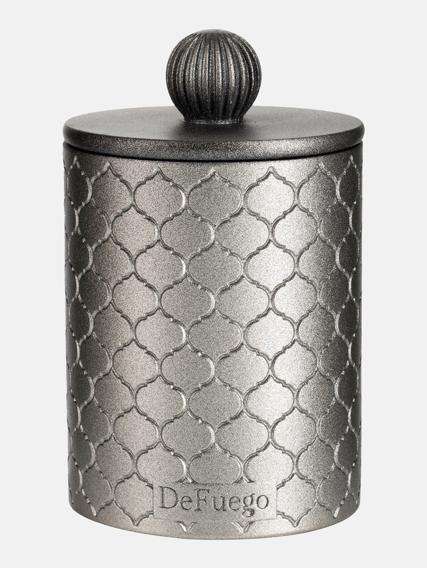 Ароматическая свеча "Османское сокровище" DeFuego Восток платина, 200 мл