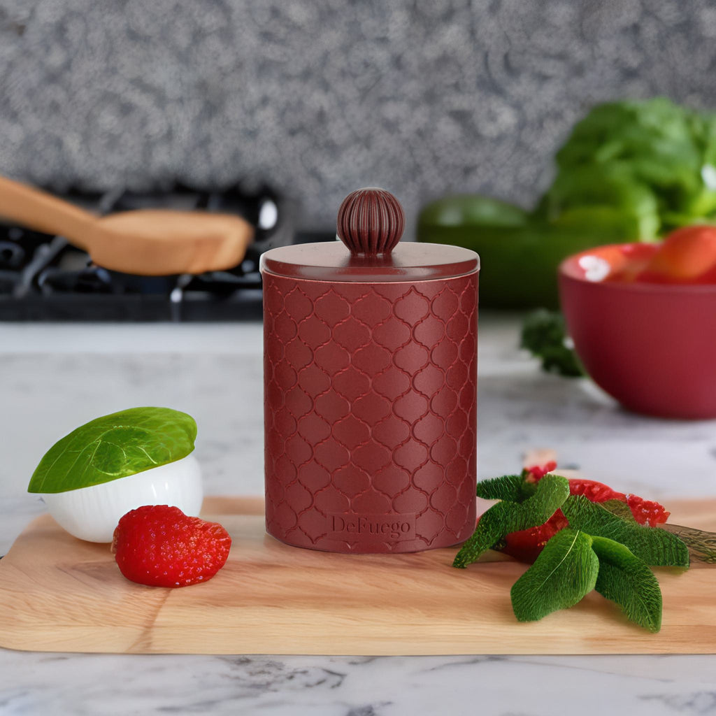 Ароматическая свеча "Темный Бархат" DeFuego Восток бархат, 200 мл