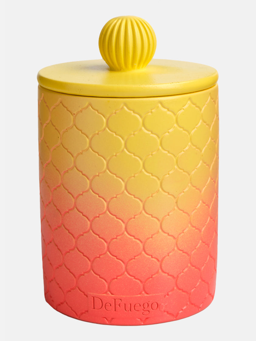 Ароматическая свеча "Шум Бангкока" DeFuego Восток рассвет, 200 мл