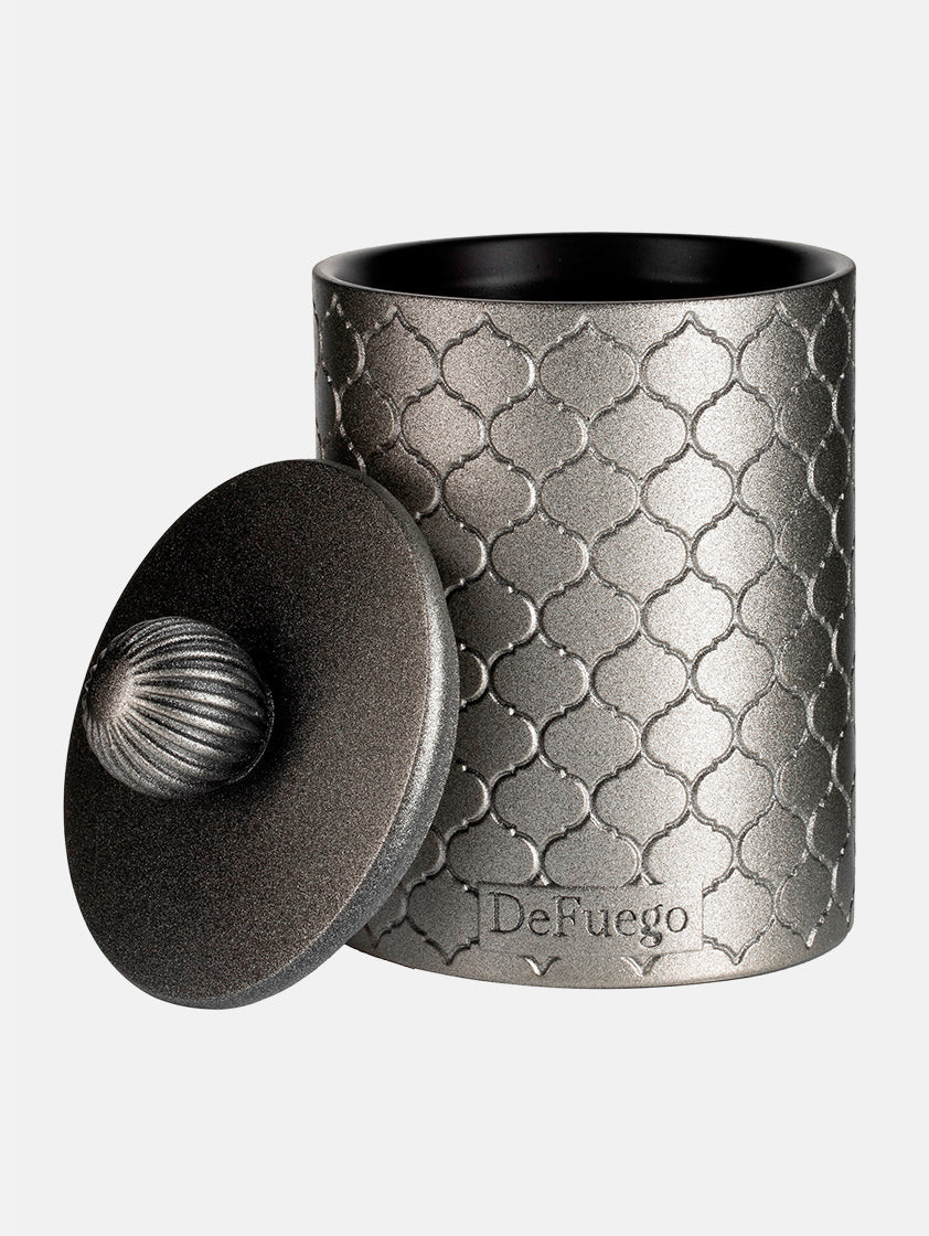 Ароматическая свеча "Османское сокровище" DeFuego Восток платина, 200 мл