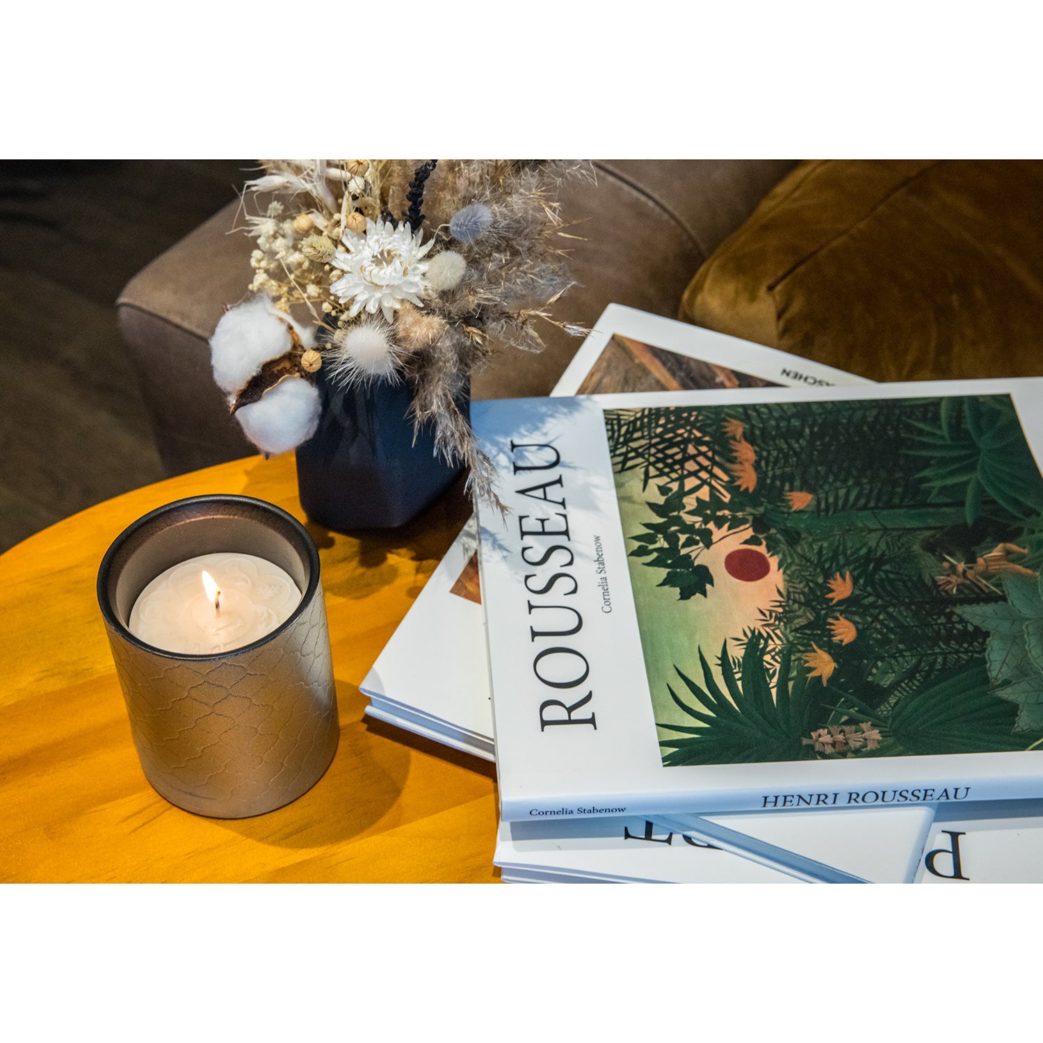 Ароматическая свеча "Османское сокровище" DeFuego Восток платина, 200 мл