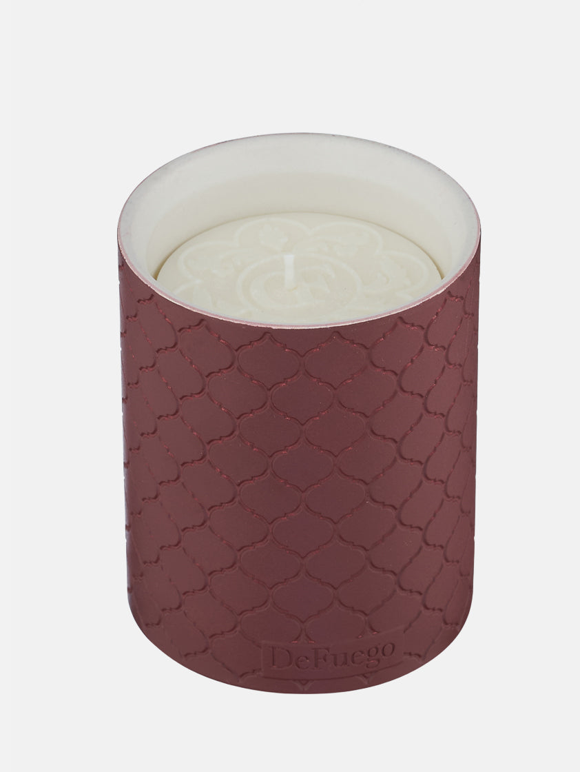 Ароматическая свеча "Темный Бархат" DeFuego Восток бархат, 200 мл
