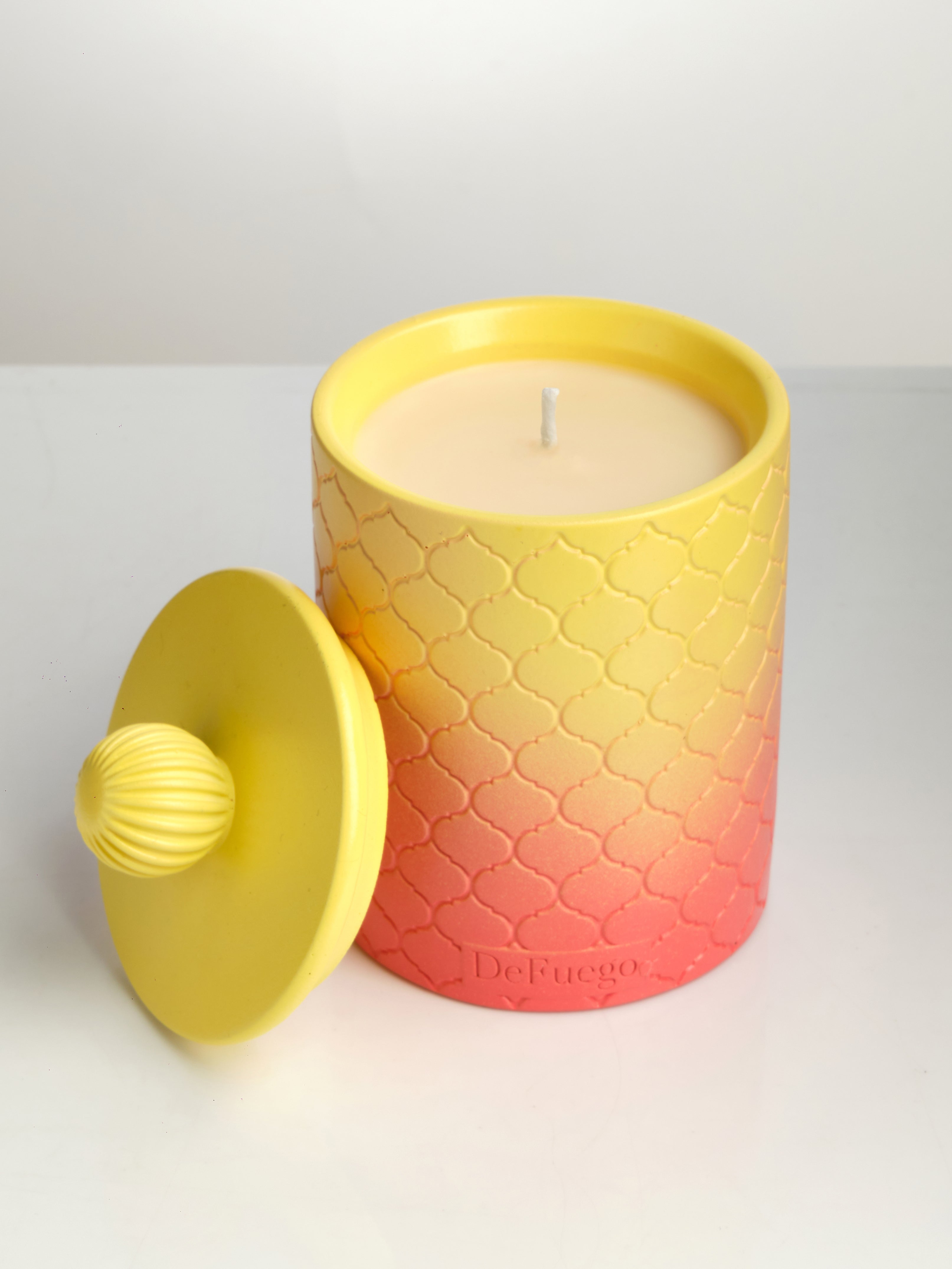 Ароматическая свеча "Шум Бангкока" DeFuego Восток рассвет, 200 мл