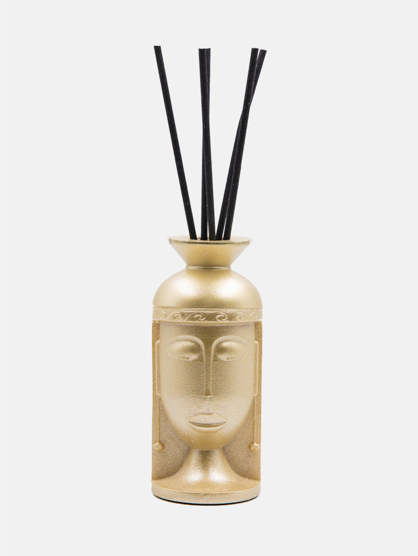 Набор «Лимонный Бриз» диффузор Египтянка (золото) + текстильный спрей