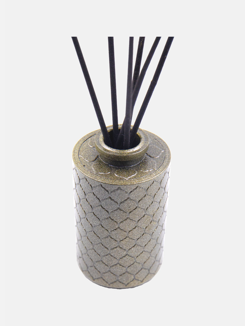 Набор «Сладкий Хаос» — диффузор Восток (античное золото) + текстильный спрей