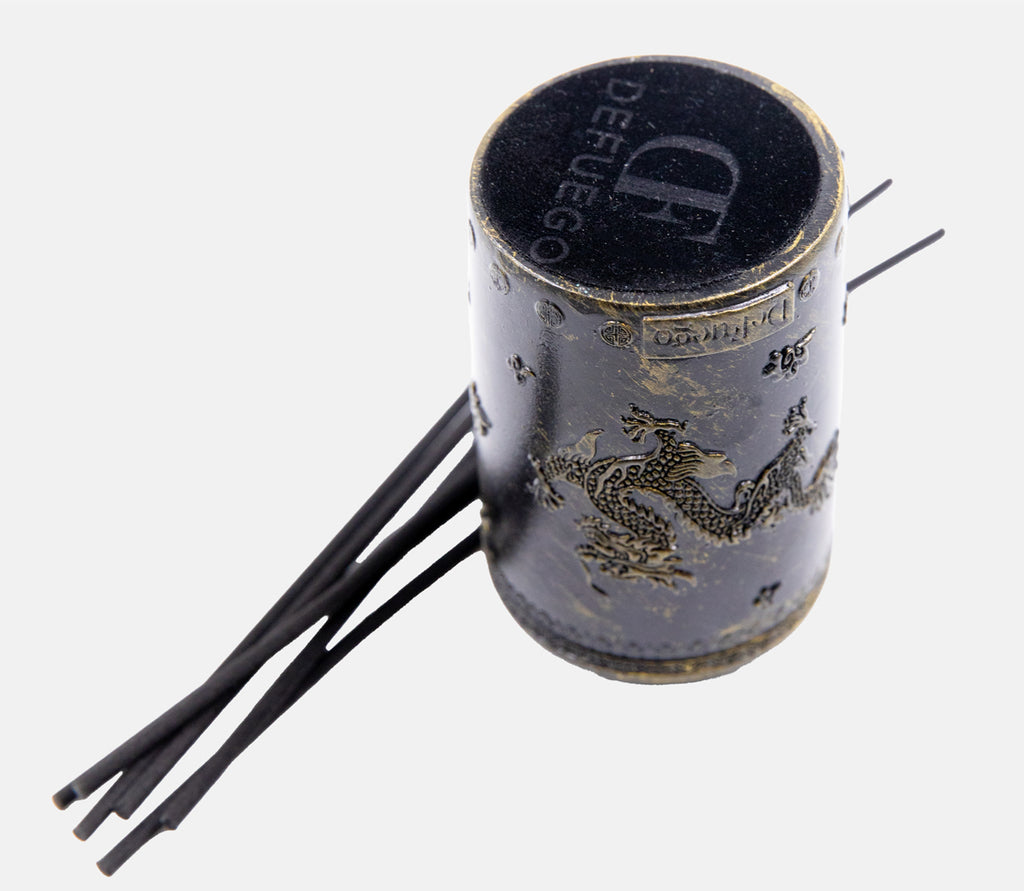 Набор «Шум Бангкока» — диффузор Дракон (состаренное золото) + текстильный спрей