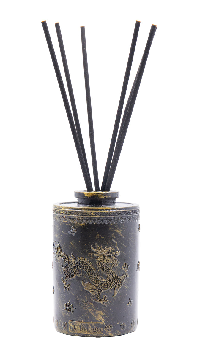 Набор «Алое солнце» — диффузор Дракон (состаренное золото) + текстильный спрей