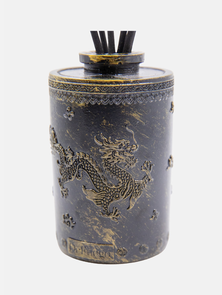 Набор «Шум Бангкока» — диффузор Дракон (состаренное золото) + текстильный спрей