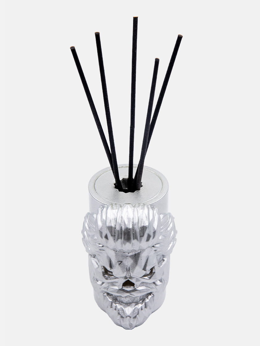 Набор «Лимонный Бриз» — диффузор Бородач (серебро) + текстильный спрей