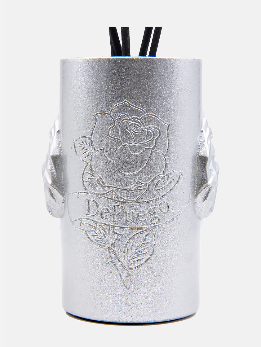 Набор «Лимонный Бриз» — диффузор Бородач (серебро) + текстильный спрей