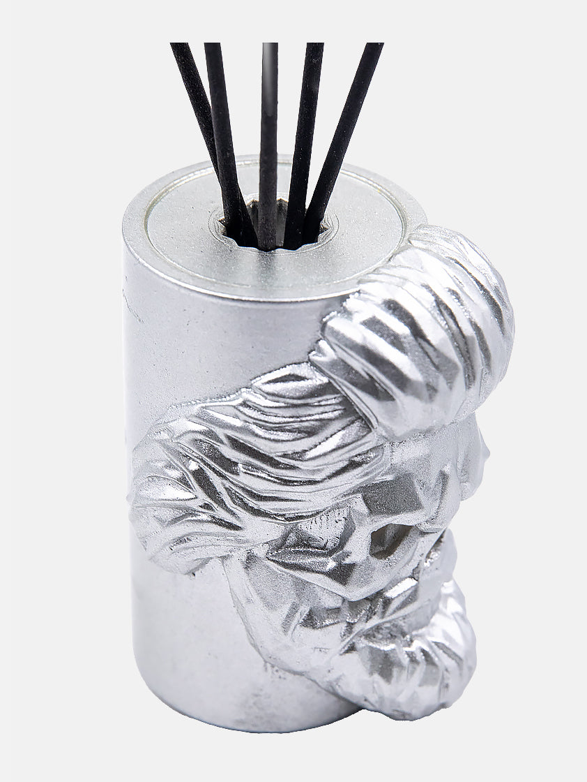 Набор «Лимонный Бриз» — диффузор Бородач (серебро) + текстильный спрей