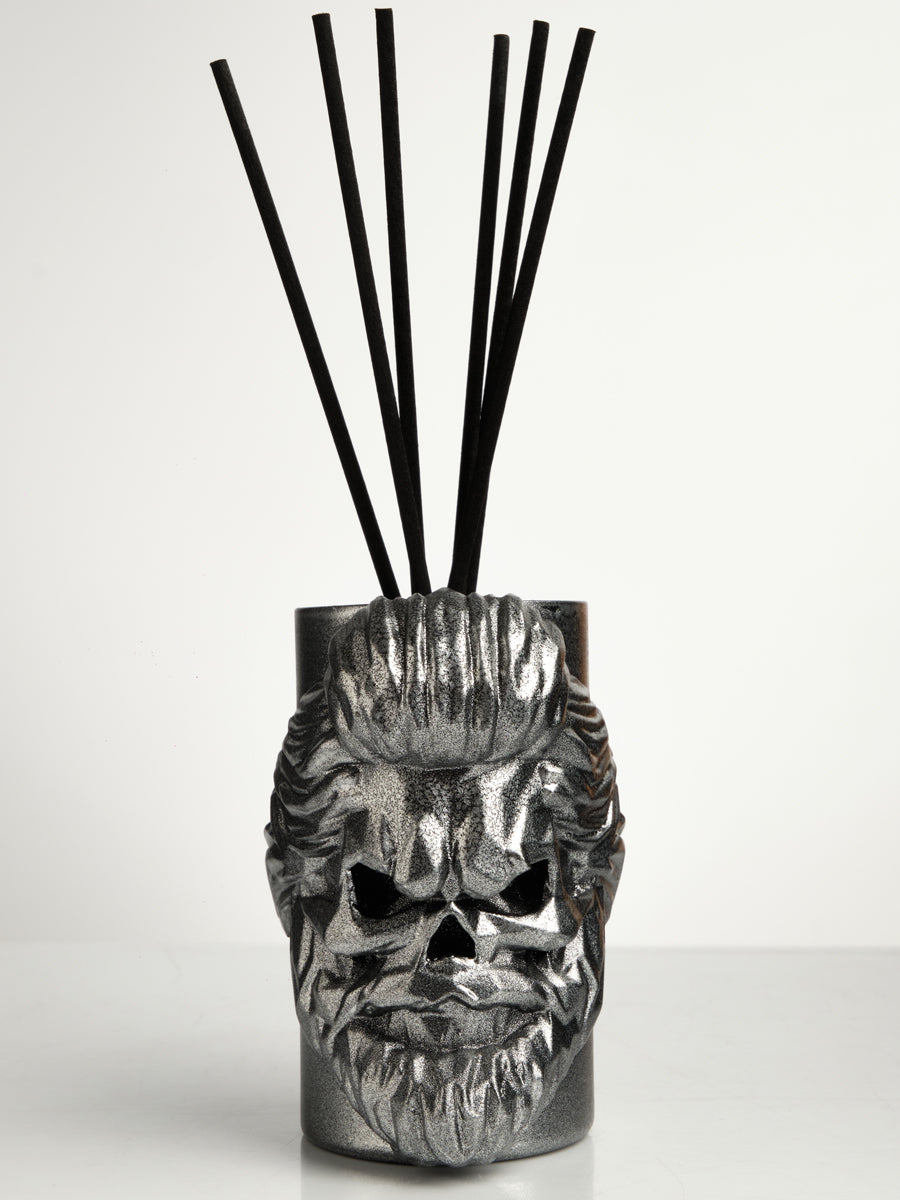 Набор «Лимонный Бриз» — диффузор Бородач (серебро) + текстильный спрей