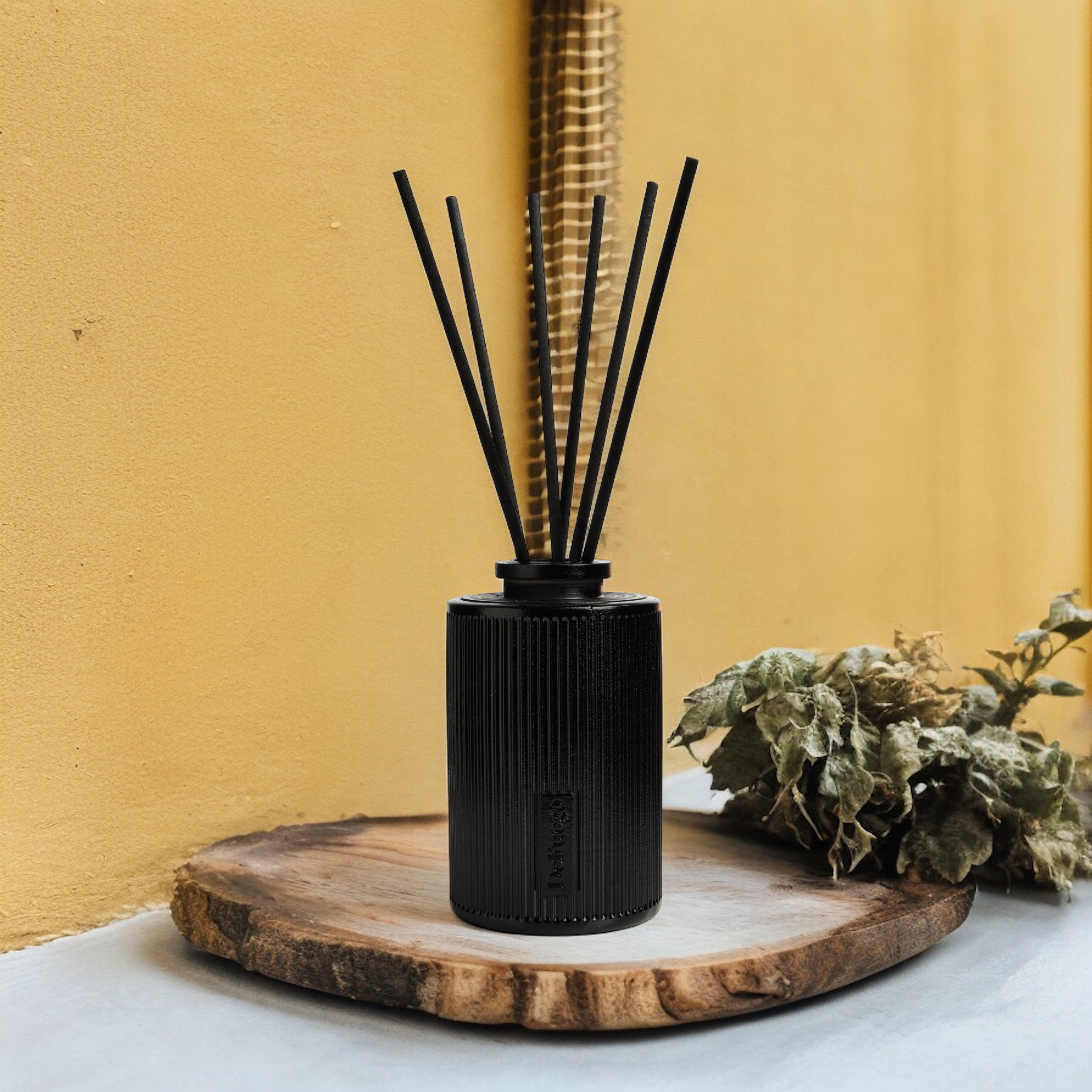 Набор «Алое солнце» — диффузор Греция (черный) + текстильный спрей