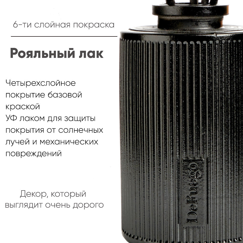 Набор «Лимонный Бриз» — диффузор Греция (черный) + текстильный спрей