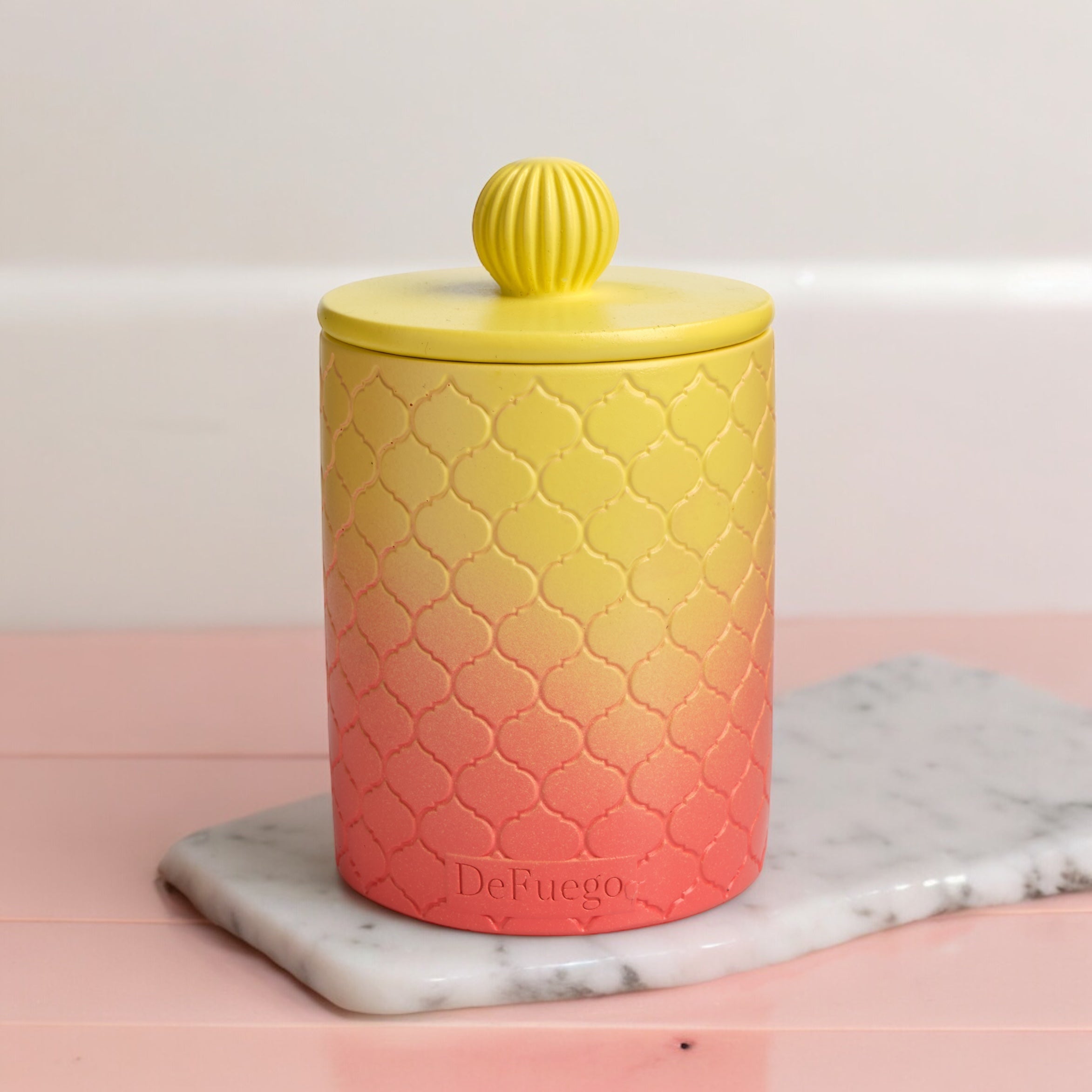 Ароматическая свеча "Шум Бангкока" DeFuego Восток рассвет, 200 мл