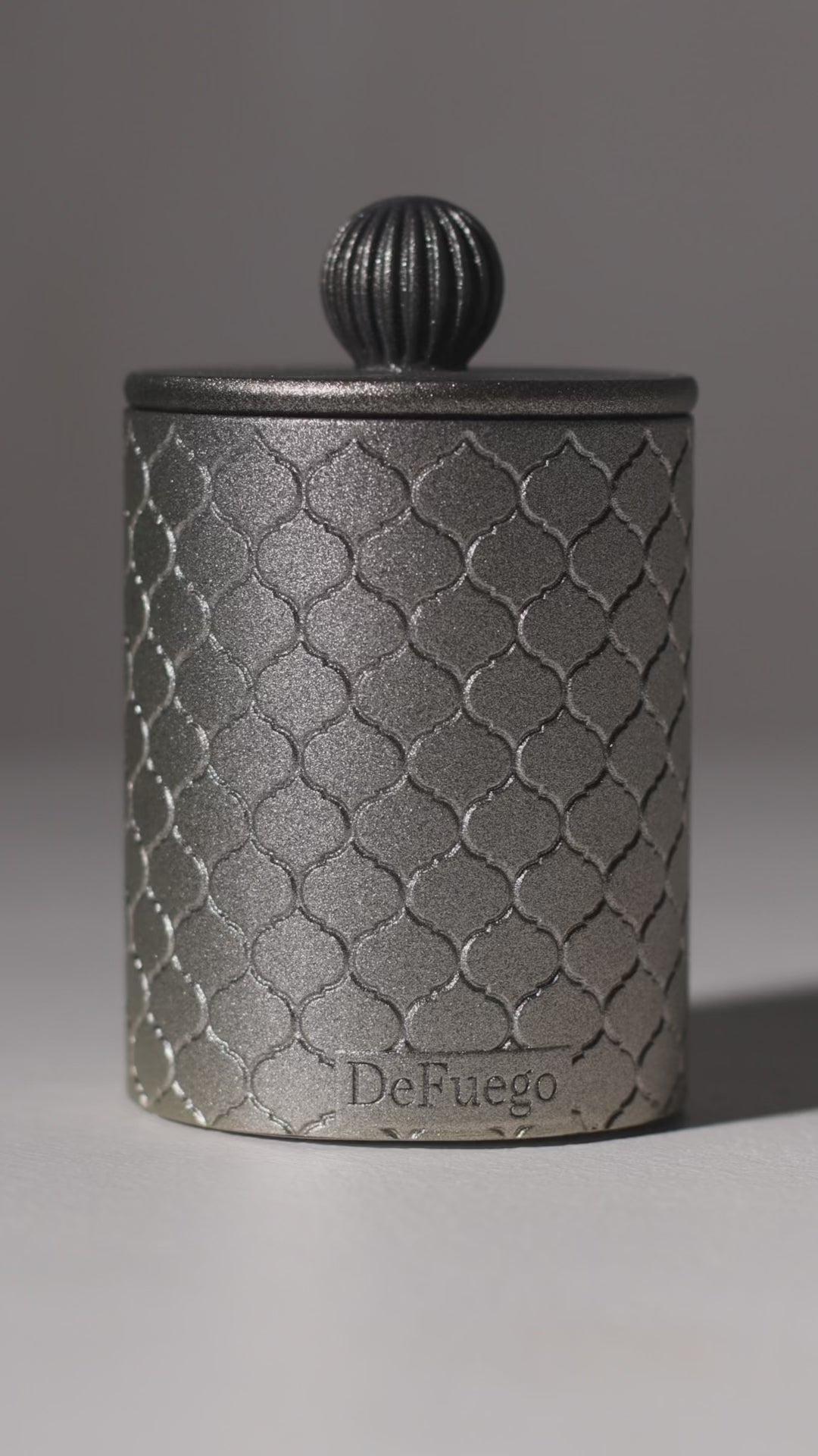 Ароматическая свеча "Османское сокровище" DeFuego Восток платина, 200 мл