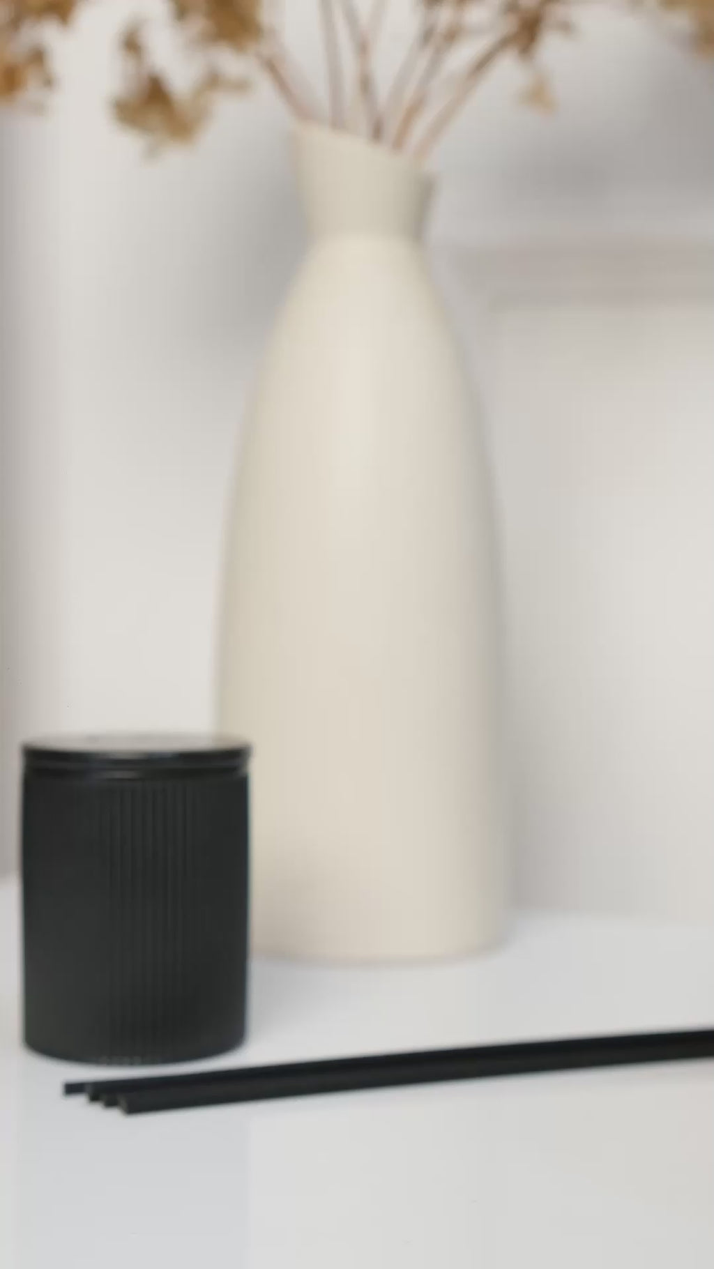 Набор «Лимонный Бриз» — диффузор Греция (черный) + текстильный спрей